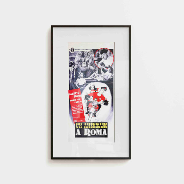 Locandina Un americano a Roma