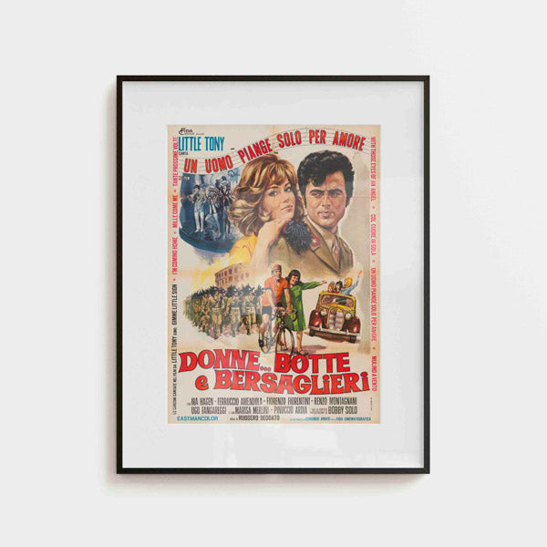Locandina Donne botte e bersaglieri