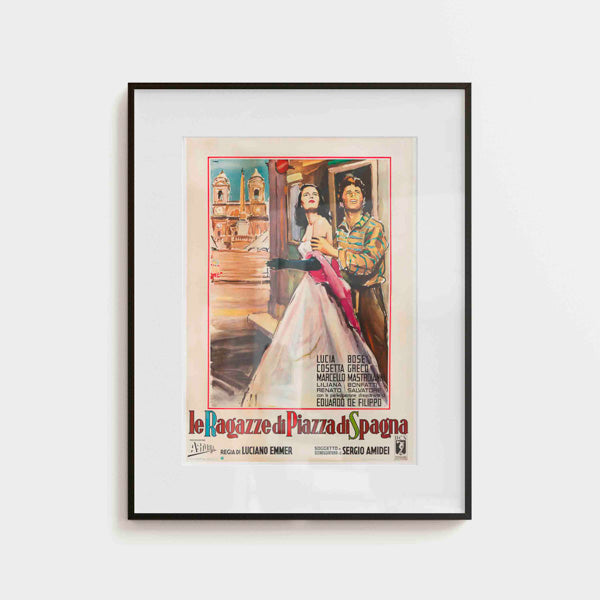 Locandina Le ragazze di piazza di Spagna