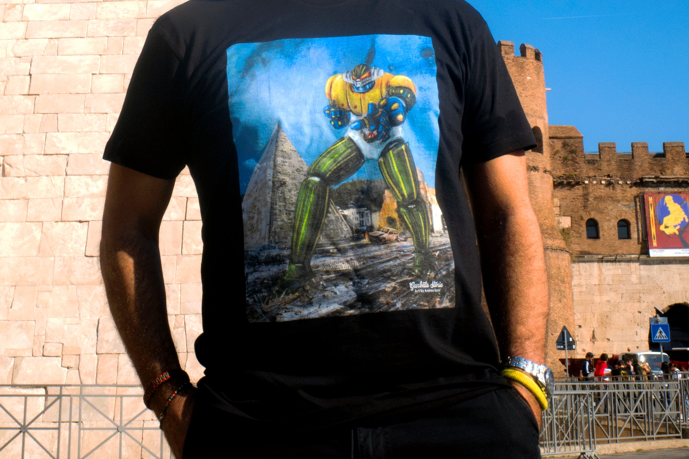 T-shirt Piramide Jeeg Robot