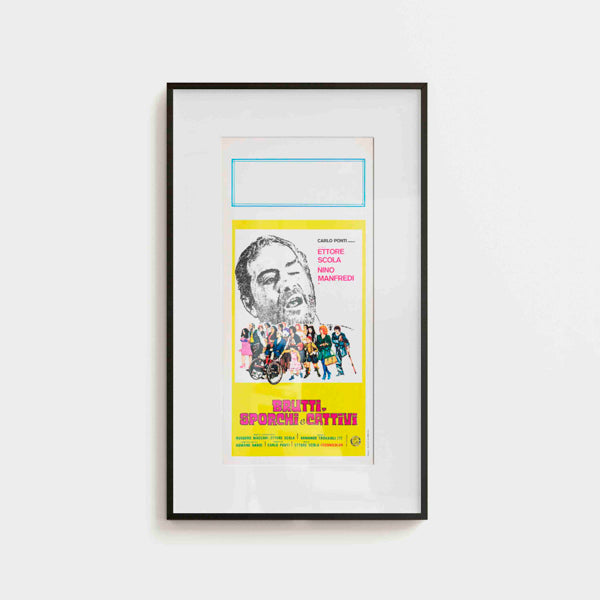 Locandina Brutti sporchi e cattivi