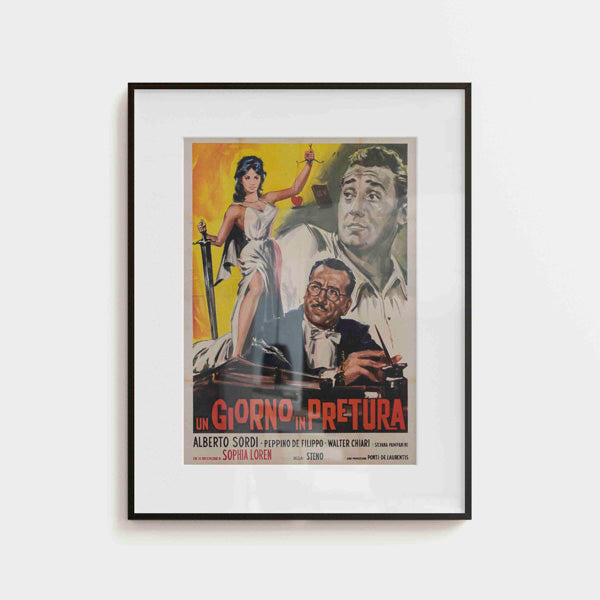 Locandina Un giorno in pretura