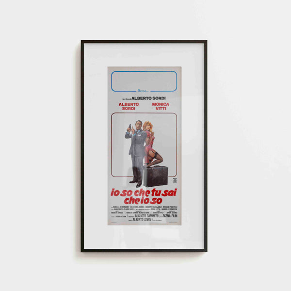 Locandina Io so che tu sai che io so