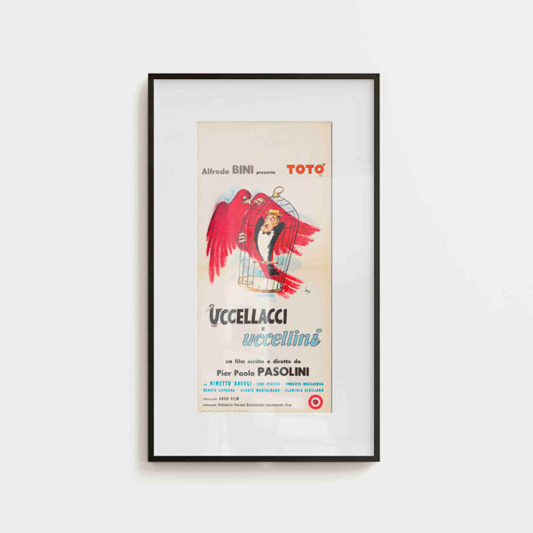 Locandina Uccellacci e uccellini