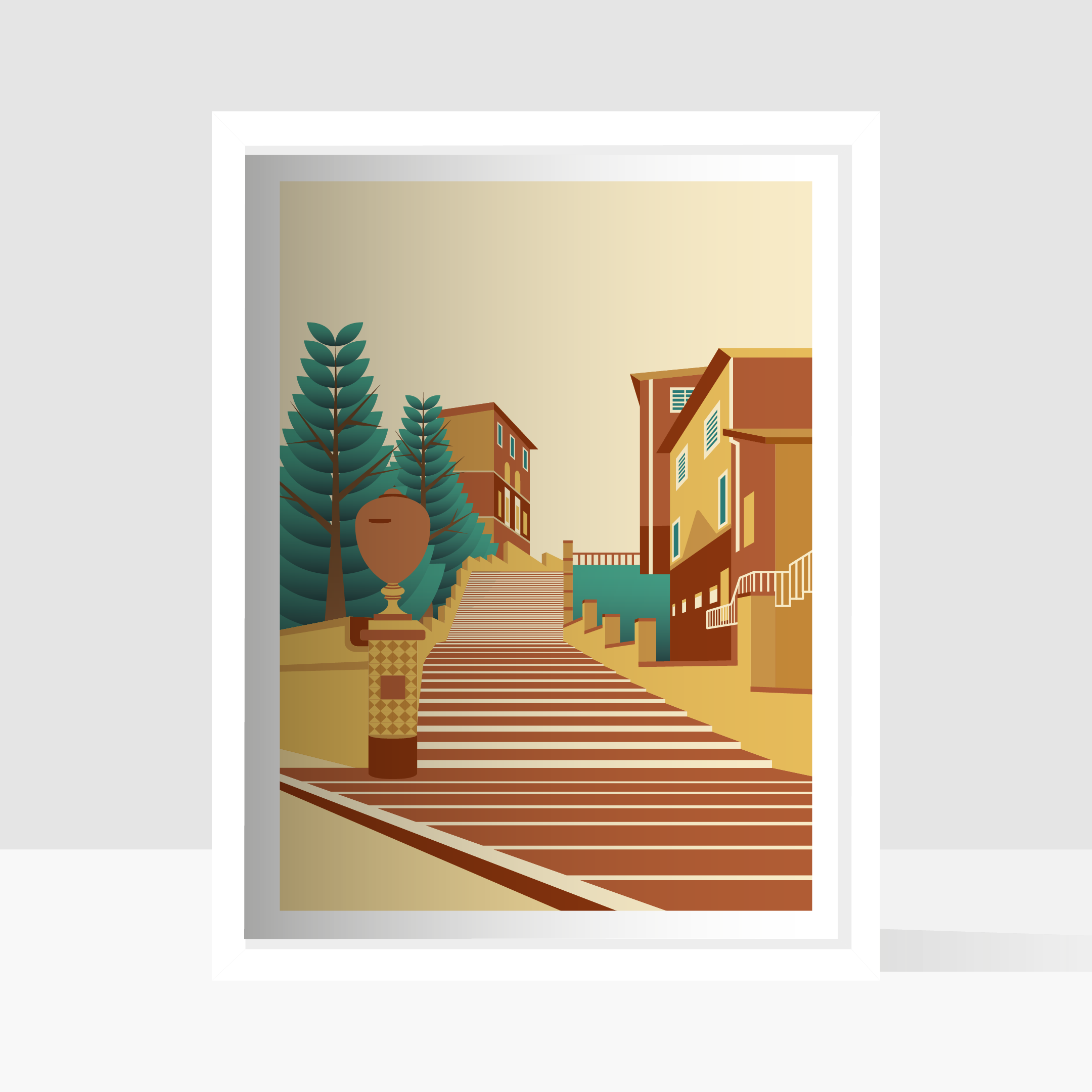 Stampa Fontana Carlotta