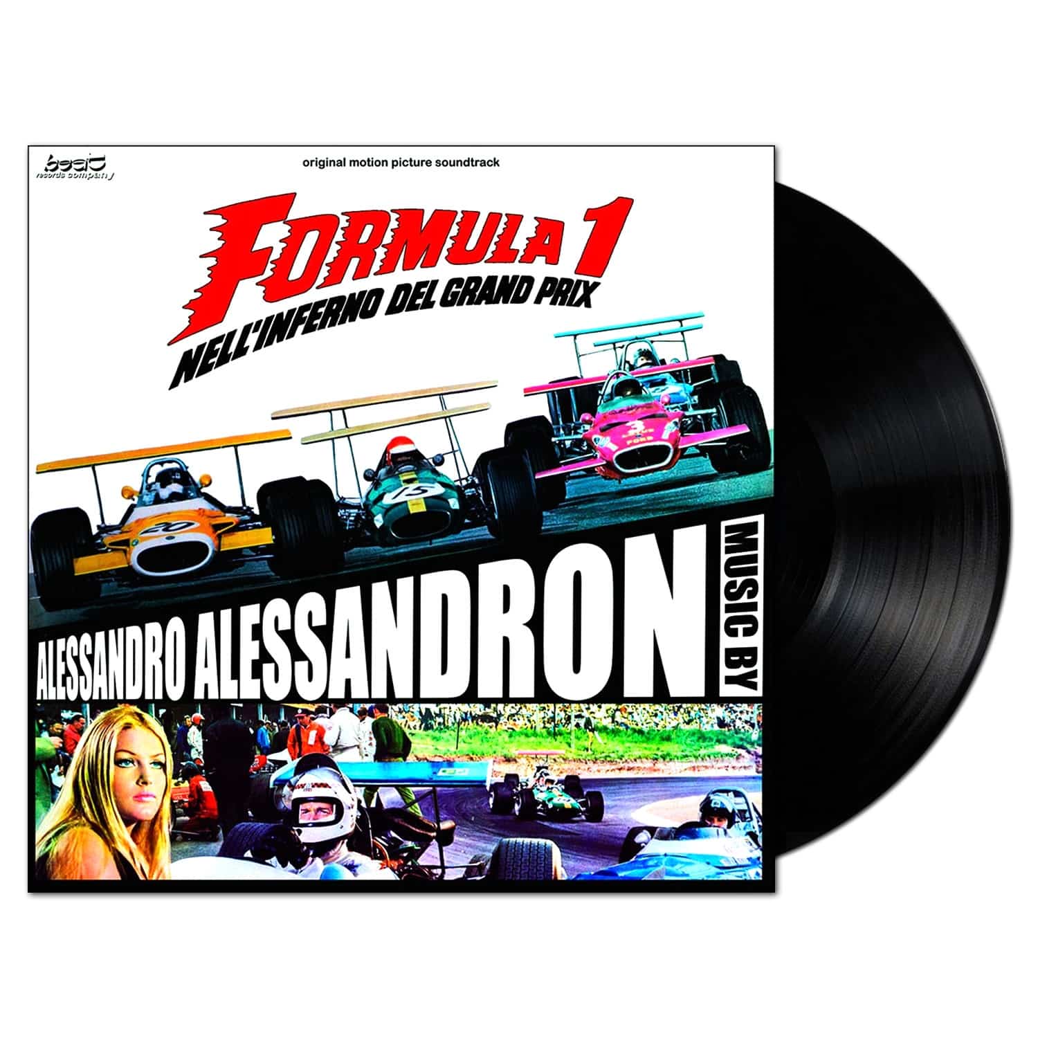 LP Vinile Formula Uno nell'inferno del Gran Prix