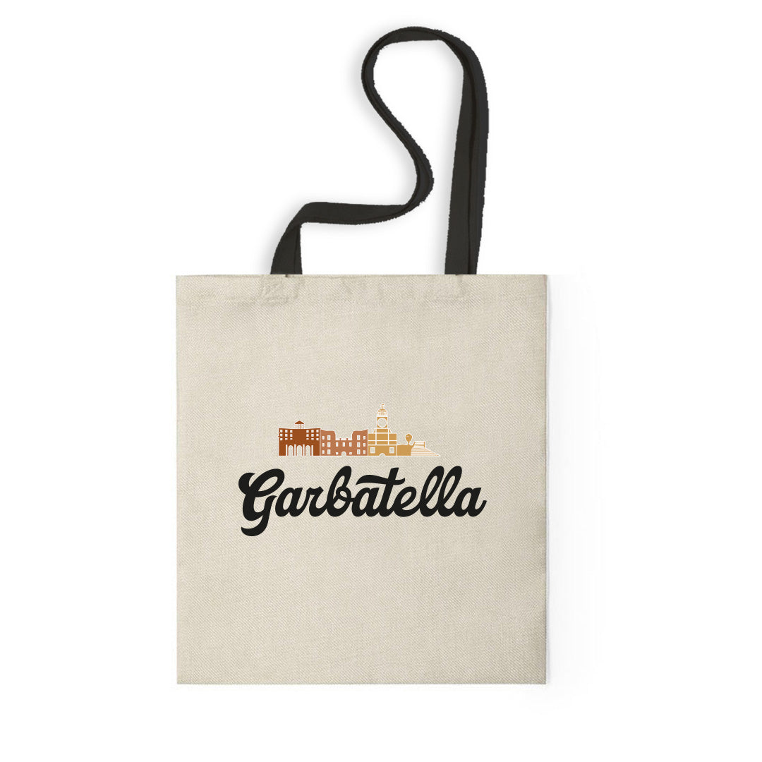 Shopper Garbatella Manico Nero