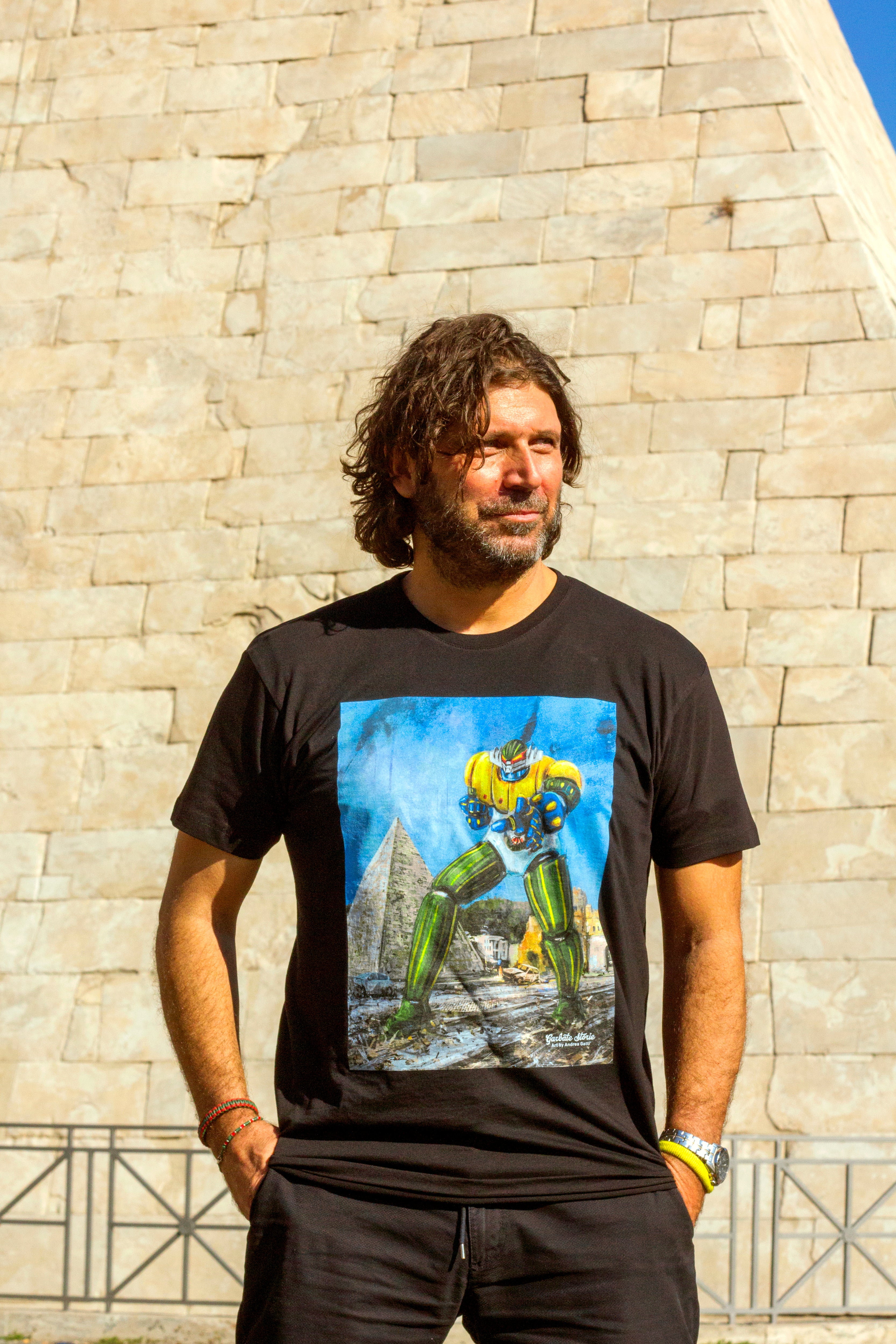 T-shirt Piramide Jeeg Robot