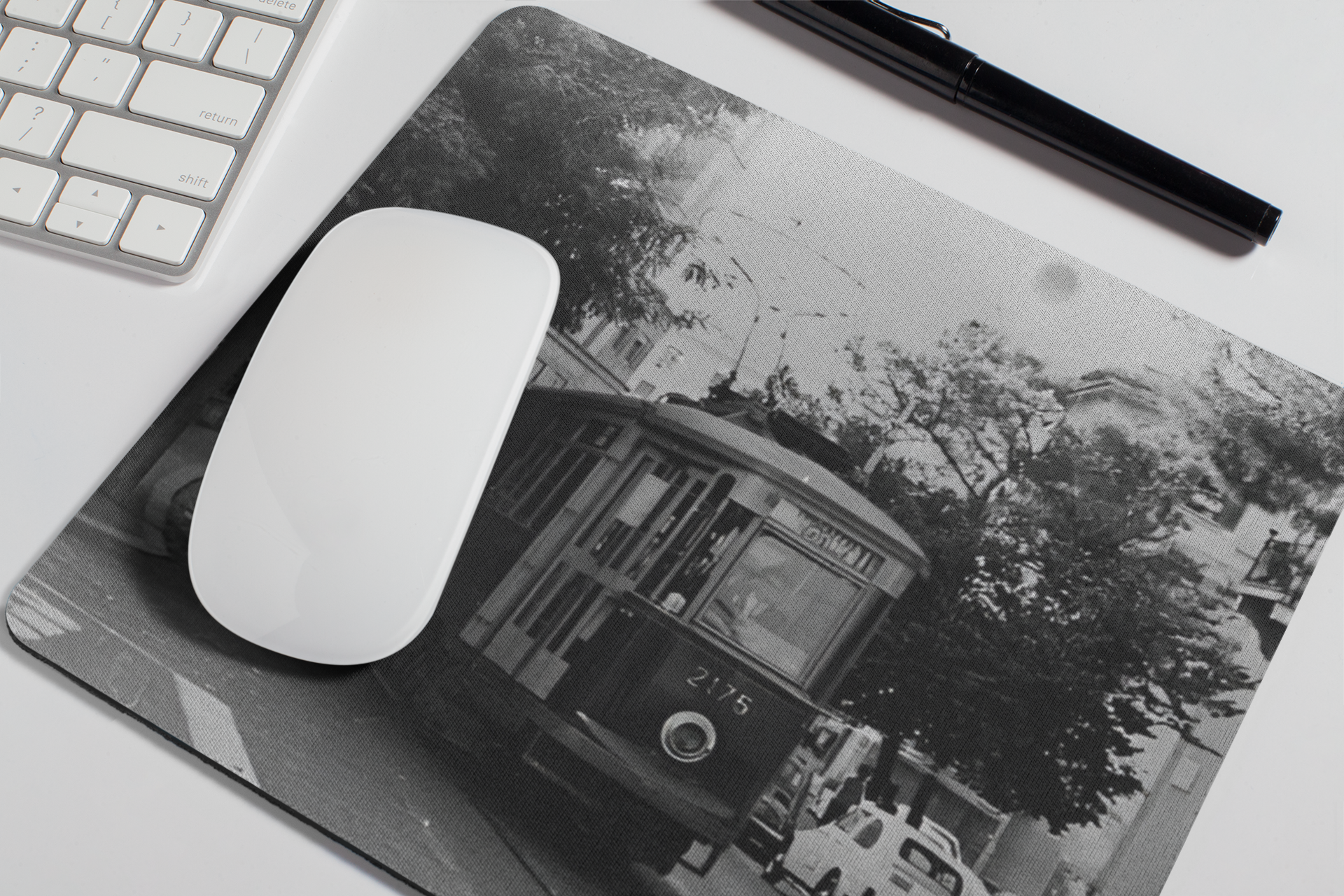 Tappettino Mouse Tram 11 Garbatella