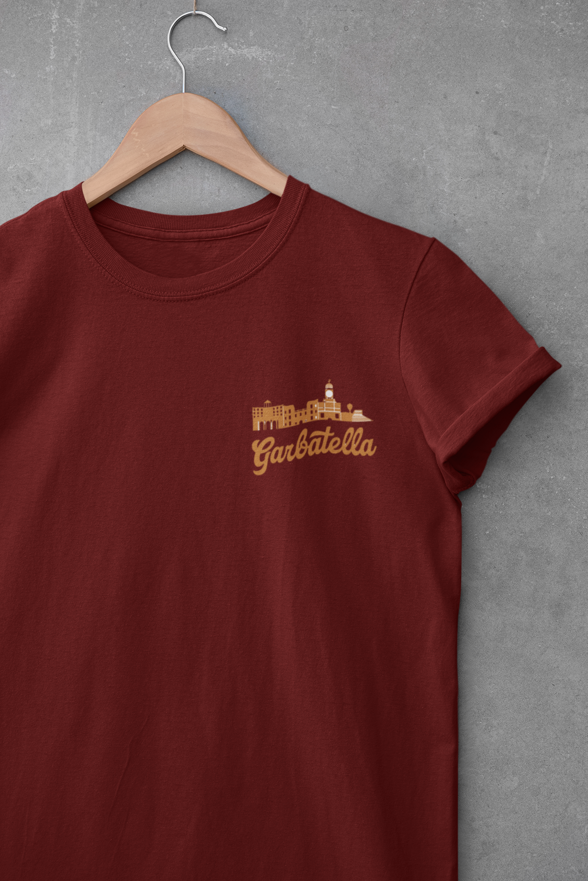 T-Shirt Garbatella Bordeaux