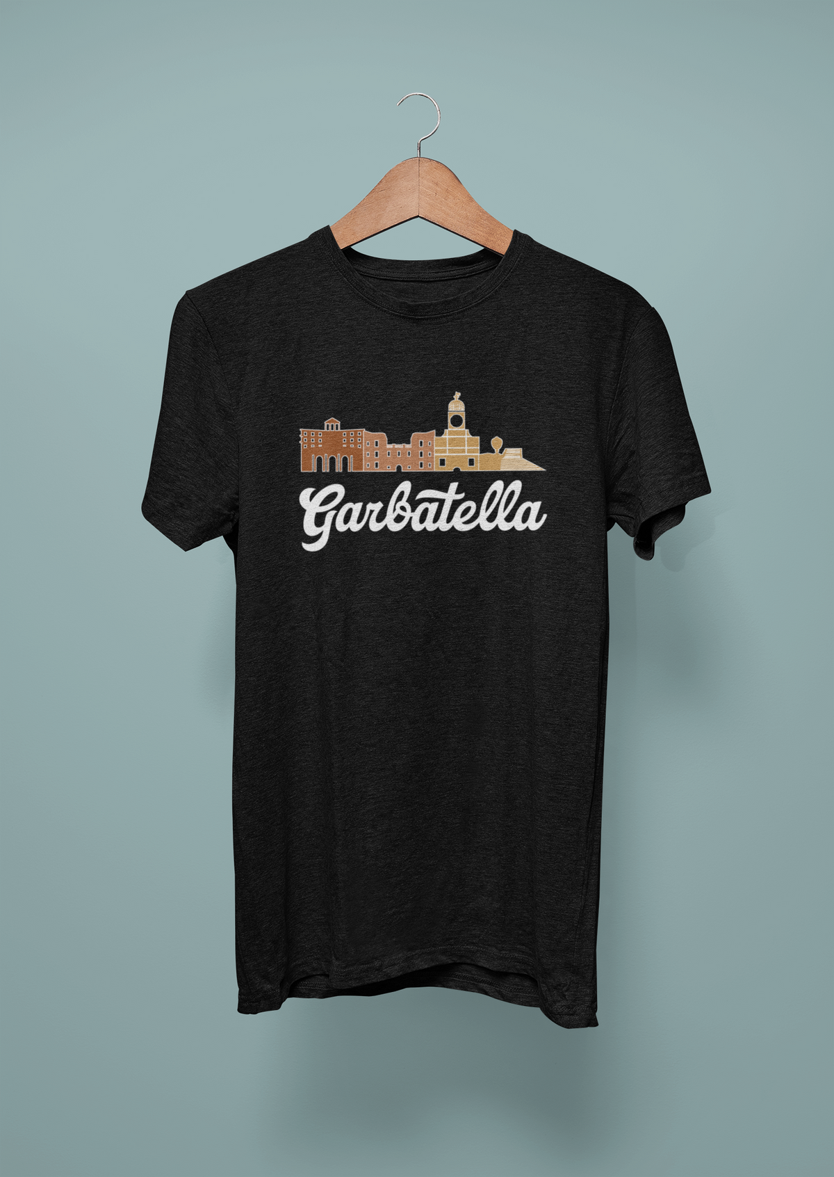 T-Shirt Garbatella Black