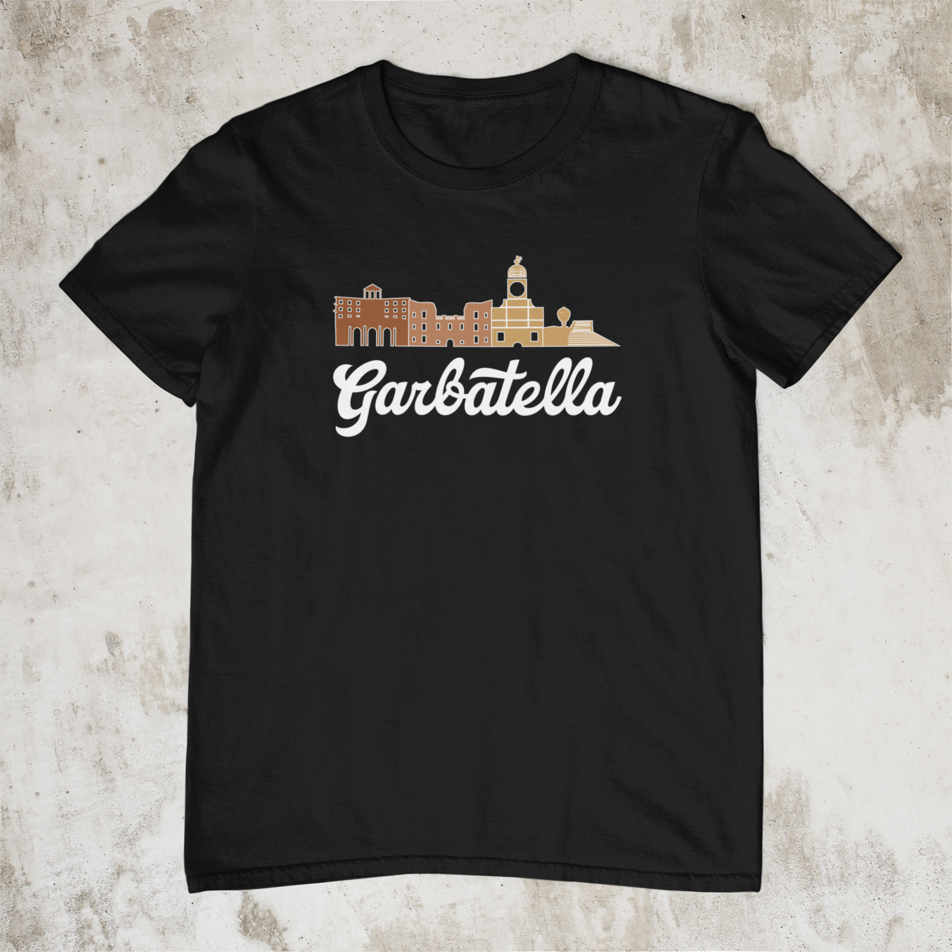 T-shirt Garbatella Black Uomo